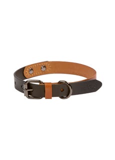 Leather duo collar
